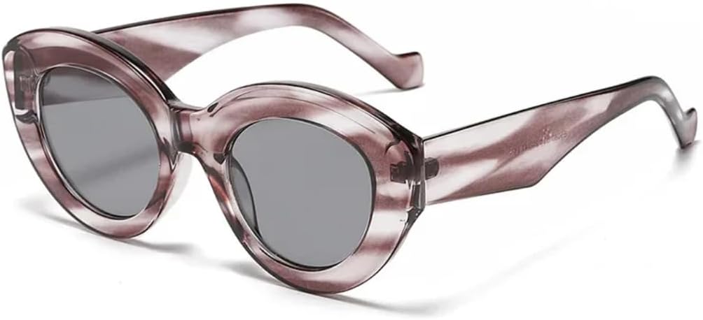 Модные солнцезащитные очки большого размера «кошачий глаз» для женщин с зелеными полосками, ретро-очки с защитой от УФ-излучения для мужчин, трендовые овальные солнцезащитные очки SZVVBKK, C7 Gray Striped
Модные солнцезащитные очки большого размера «кошачий глаз» для женщин с зелеными полосками, ретро-очки с защитой от УФ-излучения для мужчин, трендовые овальные солнцезащитные очки SZVVBKK, C7 Gray Striped