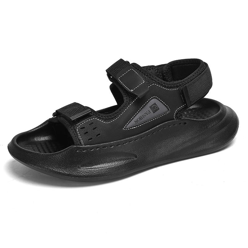 Пляжные сандалии мужские серые NANJIREN, Black
Пляжные сандалии мужские серые NANJIREN, Black