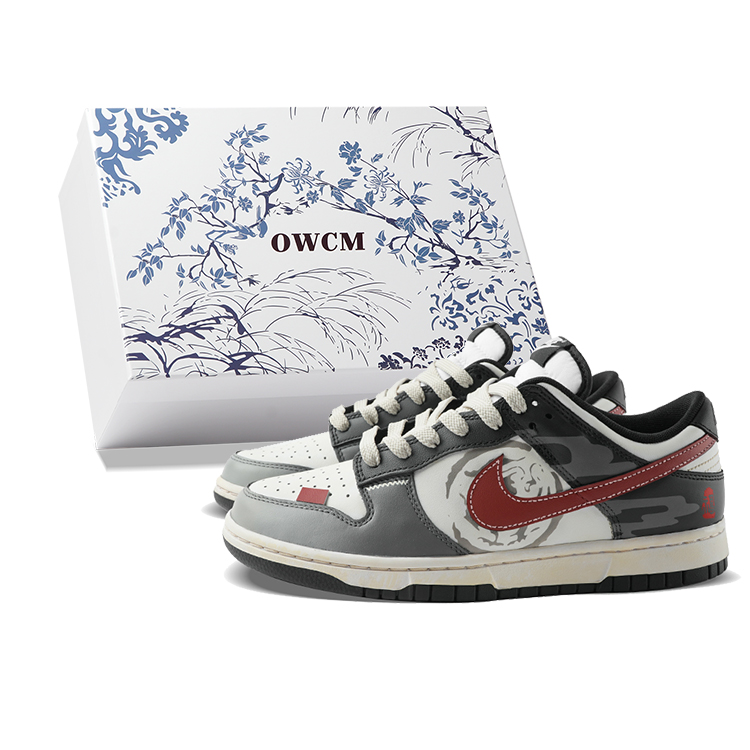 Nike Кроссовки для скейтбординга Dunk, износостойкие, серо-красные, мужские
Nike Кроссовки для скейтбординга Dunk, износостойкие, серо-красные, мужские