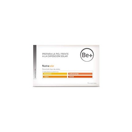 Be+ Nutra Solar 90 капсул, Cina
Be+ Nutra Solar 90 капсул, Cina