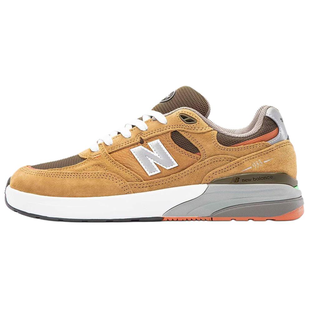 Кроссовки Numeric 933 Andrew Reynolds Wheat New Balance, коричневый
Кроссовки Numeric 933 Andrew Reynolds Wheat New Balance, коричневый