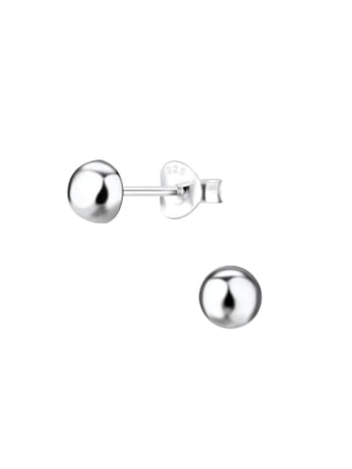 Alexander York Плоские серьги-гвоздики в форме шарика из серебра 925 пробы, комплект из 2 штук
Alexander York Плоские серьги-гвоздики в форме шарика из серебра 925 пробы, комплект из 2 штук