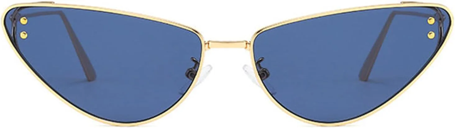 Женские солнцезащитные очки Helena Metal Sexy Cat Eye, роскошные дизайнерские треугольные солнцезащитные очки в маленькой оправе, черные, размер S65, Blue
Женские солнцезащитные очки Helena Metal Sexy Cat Eye, роскошные дизайнерские треугольные солнцезащитные очки в маленькой оправе, черные, размер S65, Blue