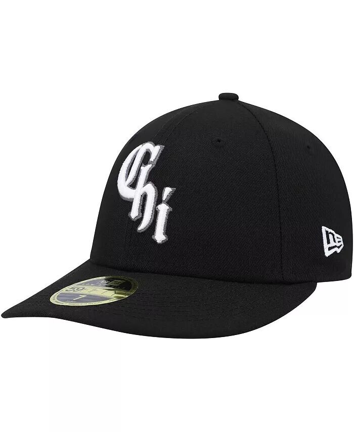 Мужская черная приталенная шляпа Chicago White Sox City Connect 59FIFTY New Era
Мужская черная приталенная шляпа Chicago White Sox City Connect 59FIFTY New Era