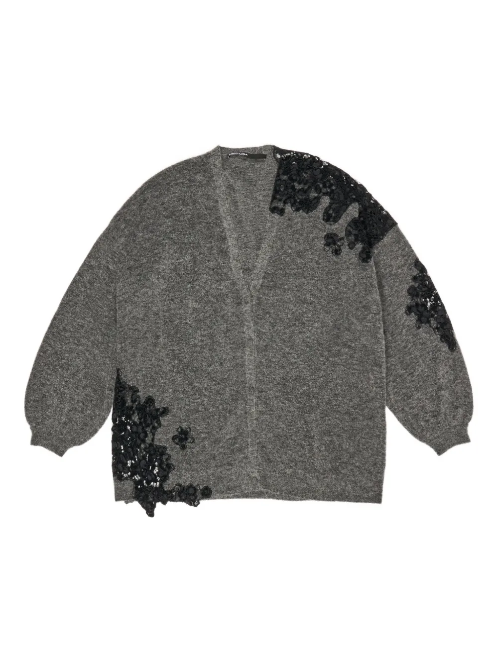 Кардиган с кружевной отделкой Bimba Y Lola, серый
Кардиган с кружевной отделкой Bimba Y Lola, серый