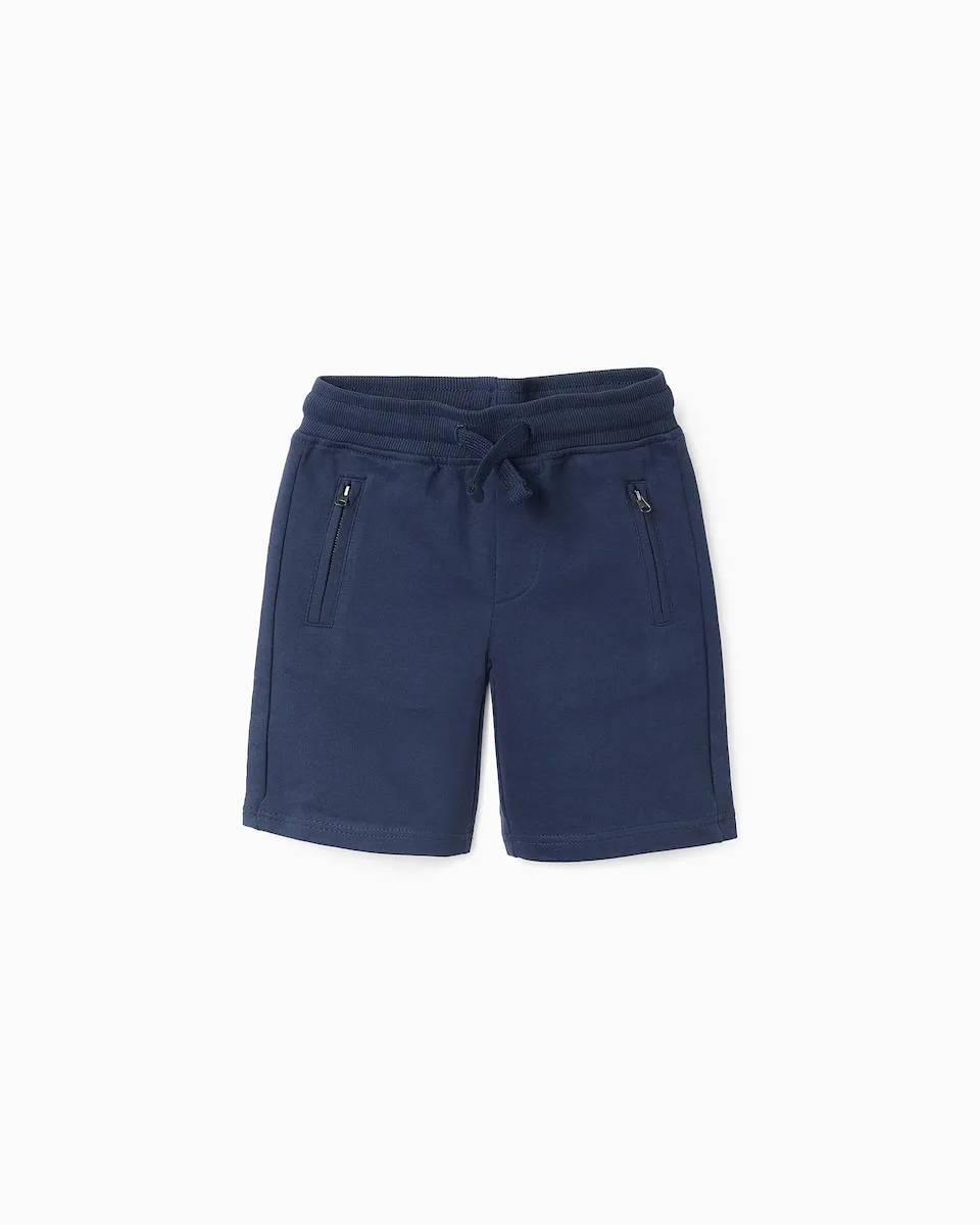 Бермуды детские с кантé по талии и шнурком Zippy, темно-синий
Бермуды детские с кантé по талии и шнурком Zippy, темно-синий