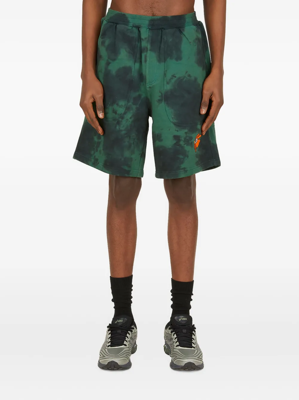 Шорты с вышивкой и эффектом тай-дай Perks And Mini, зеленый
Шорты с вышивкой и эффектом тай-дай Perks And Mini, зеленый