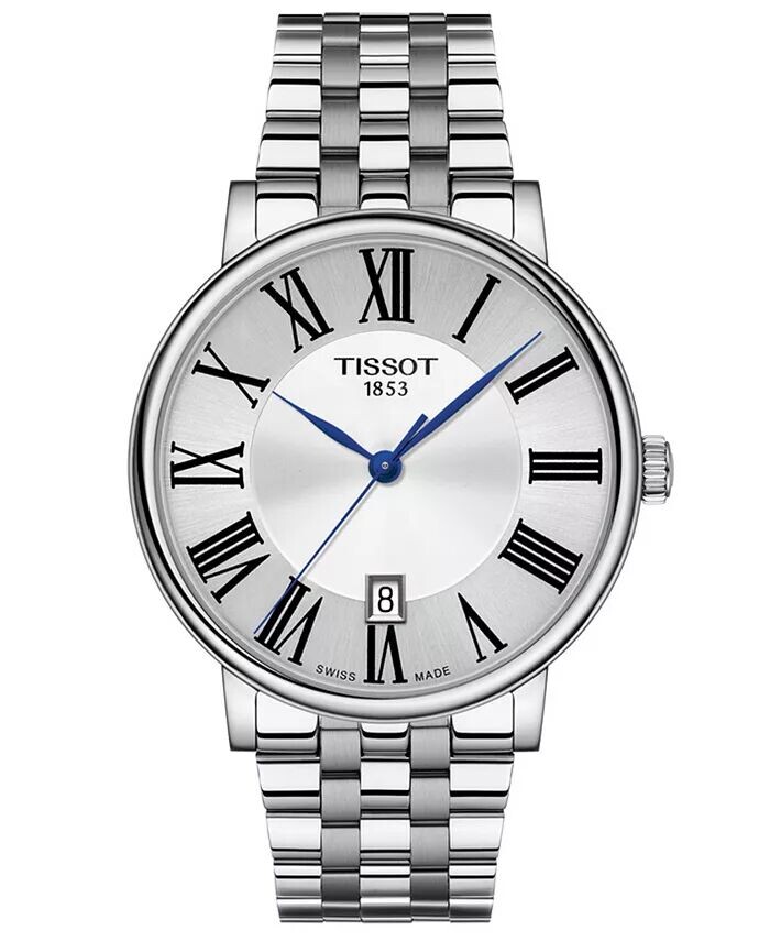 Мужские швейцарские часы Carson Premium с браслетом из нержавеющей стали, 40 мм Tissot
Мужские швейцарские часы Carson Premium с браслетом из нержавеющей стали, 40 мм Tissot