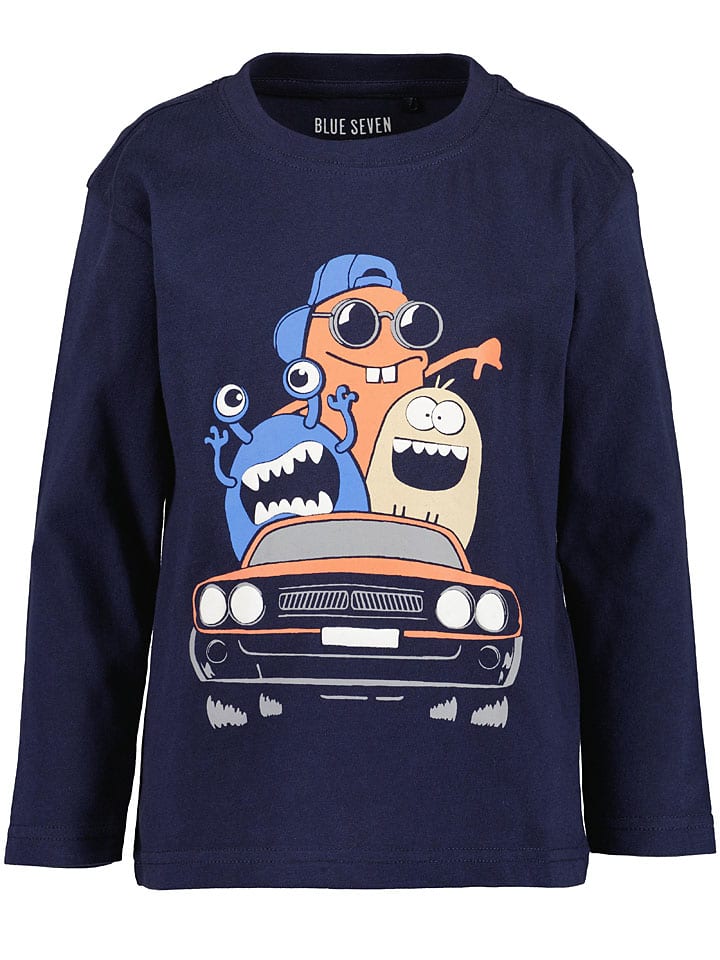 Рубашка с длинным рукавом Blue Seven, темно-синий
Рубашка с длинным рукавом Blue Seven, темно-синий