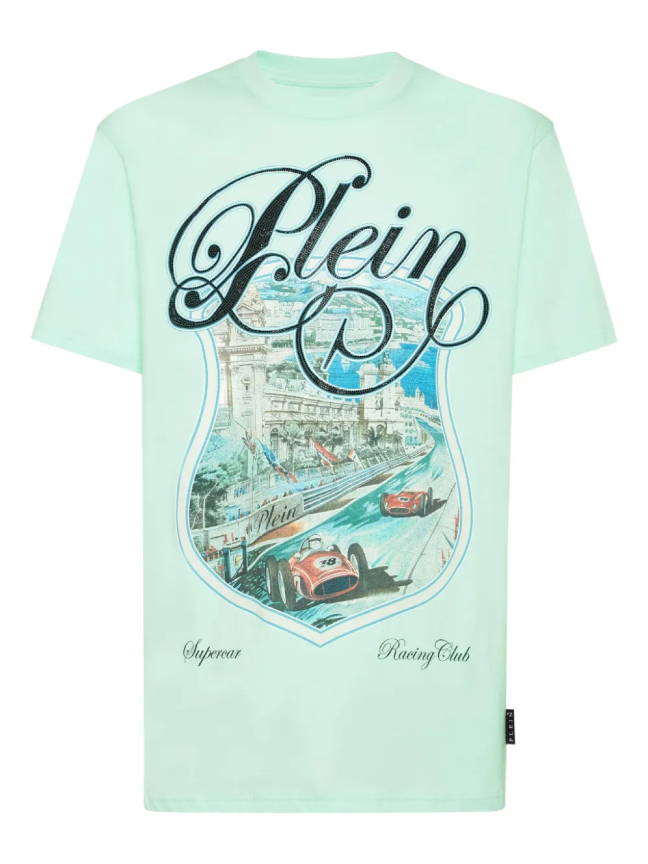 Футболка с изображением гоночной машины Philipp Plein, зеленый
Футболка с изображением гоночной машины Philipp Plein, зеленый
