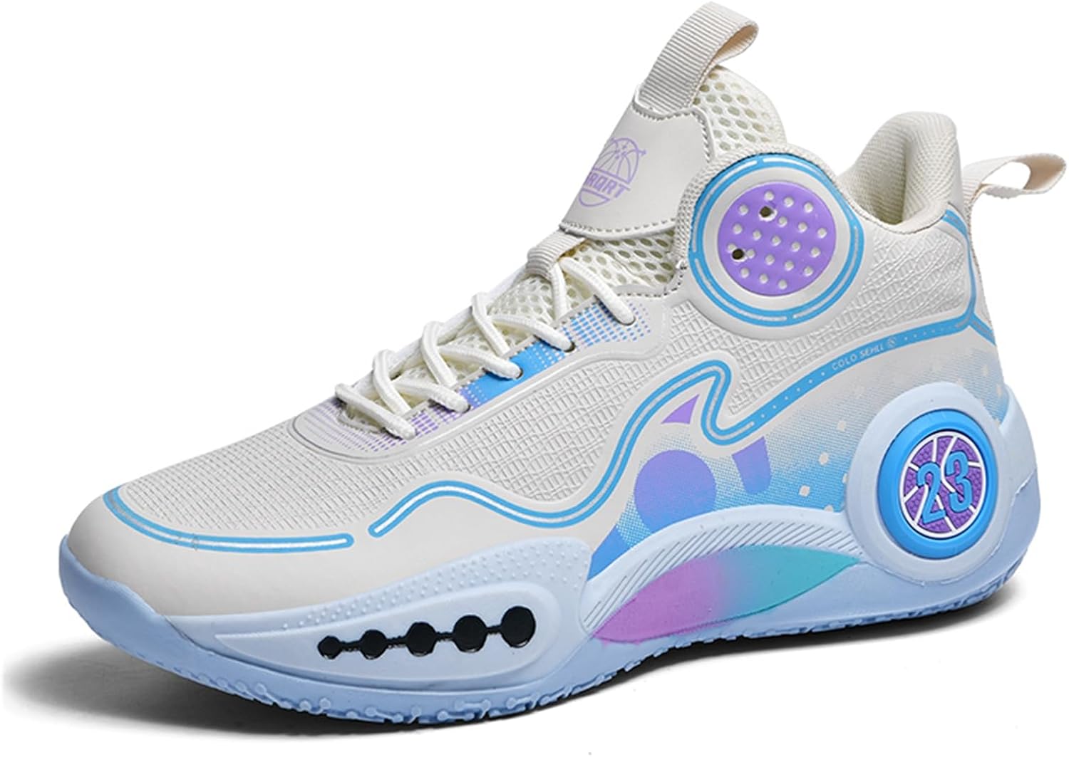 Мужские кожаные средние кеды с шнуровкой и толстой подошвой, противоскользящие и амортизирующие, повседневные баскетбольные кроссовки, подходящие для занятий на открытом воздухе Qaoterod, белый
Мужские кожаные средние кеды с шнуровкой и толстой подошвой, противоскользящие и амортизирующие, повседневные баскетбольные кроссовки, подходящие для занятий на открытом воздухе Qaoterod, белый