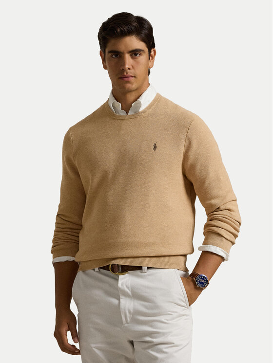 Свитер regular fit 710918163502 Polo Ralph Lauren, бежевый
Свитер regular fit 710918163502 Polo Ralph Lauren, бежевый