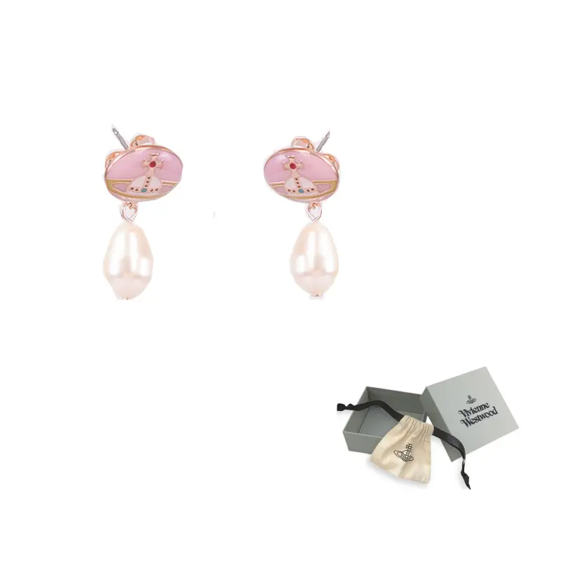 Vivienne Westwood Латунные серьги для женщин Rose Gold/Pink
Vivienne Westwood Латунные серьги для женщин Rose Gold/Pink