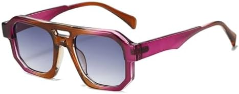 Новые солнцезащитные очки 2025 года: многоцветная градиентная оправа для женщин и мужчин в стиле ретро-панк, солнцезащитные очки с защитой от УФ-излучения UV400 DSXLY, 12
Новые солнцезащитные очки 2025 года: многоцветная градиентная оправа для женщин и мужчин в стиле ретро-панк, солнцезащитные очки с защитой от УФ-излучения UV400 DSXLY, 12