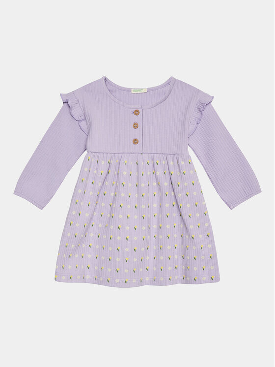 Платье на каждый день, стандартного кроя United Colors Of Benetton, фиолетовый
Платье на каждый день, стандартного кроя United Colors Of Benetton, фиолетовый