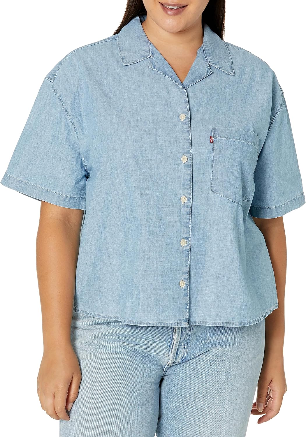 Женская рубашка Levi's Aiden с коротким рукавом (также доступна в размере Plus), Spill The Beans
Женская рубашка Levi's Aiden с коротким рукавом (также доступна в размере Plus), Spill The Beans