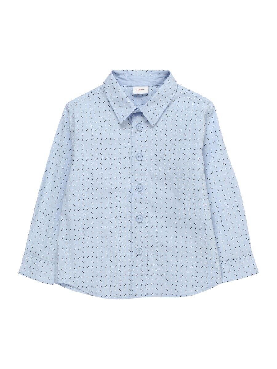 Рубашка на пуговицах стандартного кроя s.Oliver, светло-синий
Рубашка на пуговицах стандартного кроя s.Oliver, светло-синий