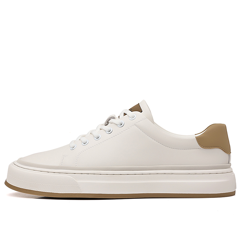 Нескользящие и дышащие низкие мужские кроссовки для скейтбординга Mulinsen, White 
Нескользящие и дышащие низкие мужские кроссовки для скейтбординга Mulinsen, White