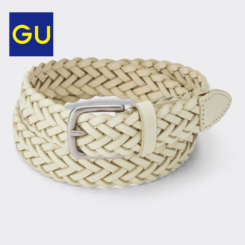 Ремень тканый GU мужской, черный
Ремень тканый GU мужской, черный