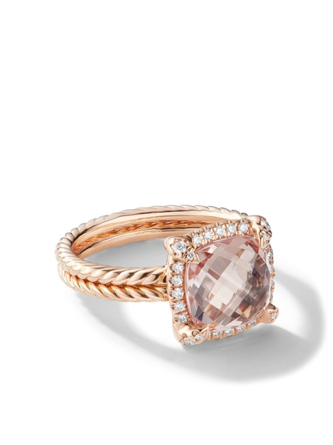 Кольцо Chtelaine из розового золота с бриллиантами и морганитом David Yurman, розовый
Кольцо Chtelaine из розового золота с бриллиантами и морганитом David Yurman, розовый
