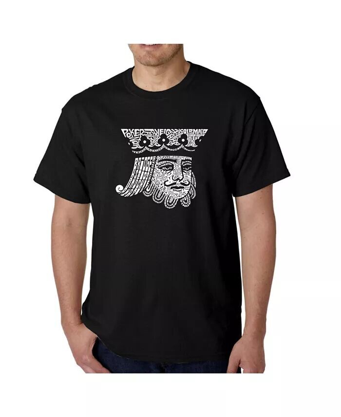 Футболка мужская Word Art - Пиковый король LA Pop Art, черный
Футболка мужская Word Art - Пиковый король LA Pop Art, черный