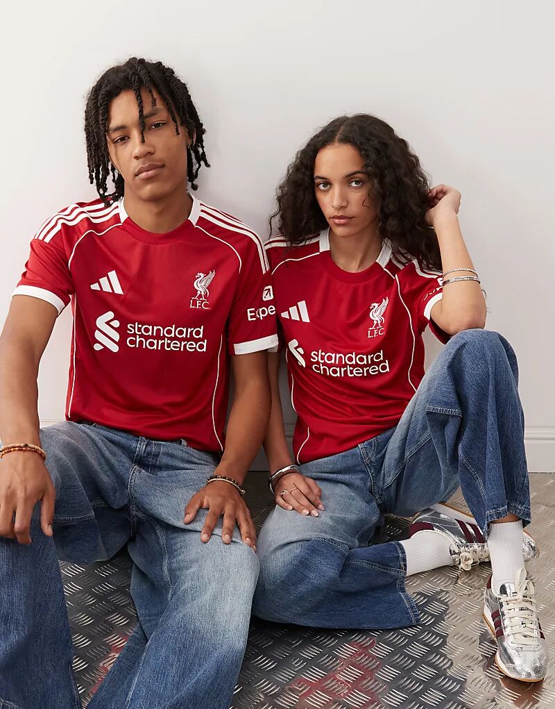 Домашняя футболка Adidas Football Liverpool 25/26 красного цвета
Домашняя футболка Adidas Football Liverpool 25/26 красного цвета