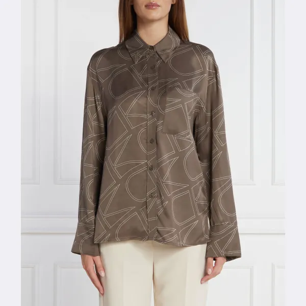 Рубашка стандартного кроя Calvin Klein, коричневый
Рубашка стандартного кроя Calvin Klein, коричневый