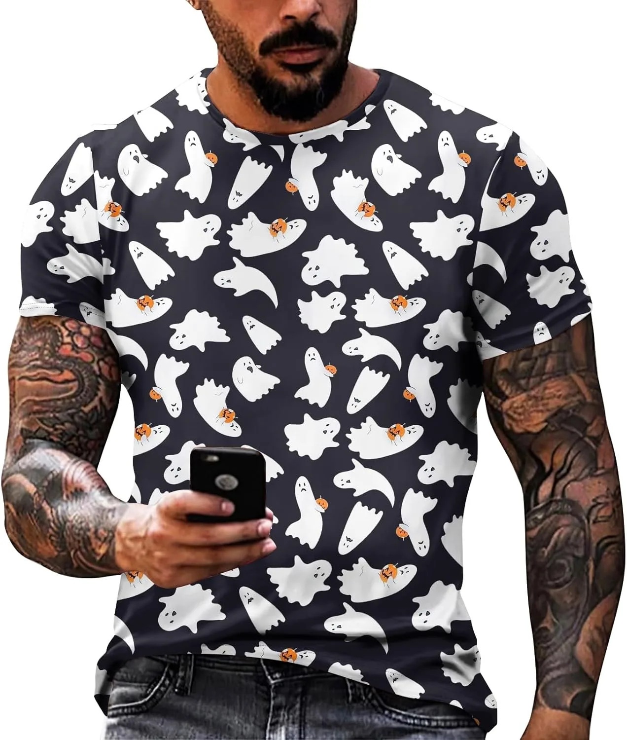 Мужская футболка с принтом FlekmanArt
Мужская футболка с принтом FlekmanArt