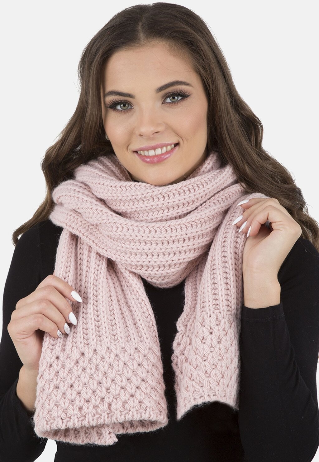 Шарф Vivisence, пудрово-розовый
Шарф Vivisence, пудрово-розовый