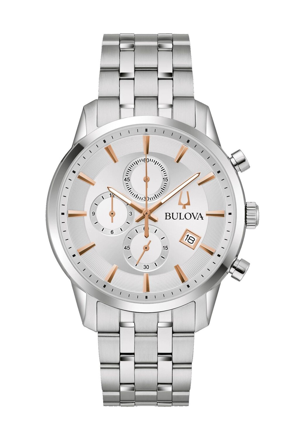 Мужской хронограф 96Б411 BULOVA, серебро
Мужской хронограф 96Б411 BULOVA, серебро