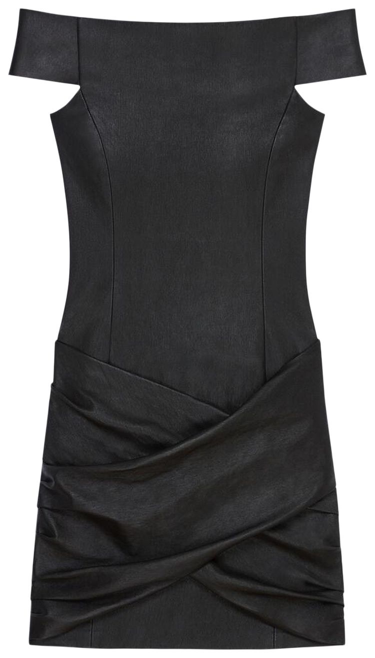 Мини-платье Givenchy с прямым вырезом и драпировкой, черное, черный
Мини-платье Givenchy с прямым вырезом и драпировкой, черное, черный