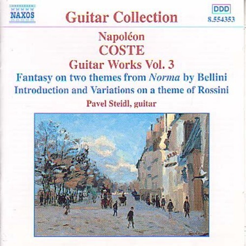 CD диск Coste / Steidl: Guitar Works 3
CD диск Coste / Steidl: Guitar Works 3