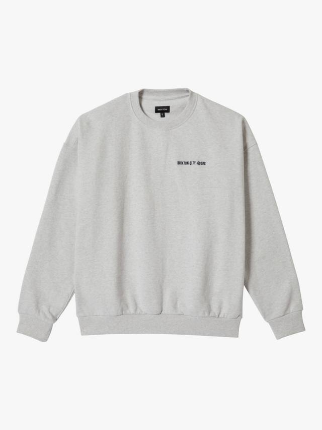 Вышитый утепленный оверсайз свитшот Brixton, Heather Grey Ash
Вышитый утепленный оверсайз свитшот Brixton, Heather Grey Ash