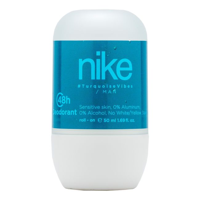 Шариковый дезодорант Turquoise Vibes для мужчин Nike, 50 мл 
Шариковый дезодорант Turquoise Vibes для мужчин Nike, 50 мл