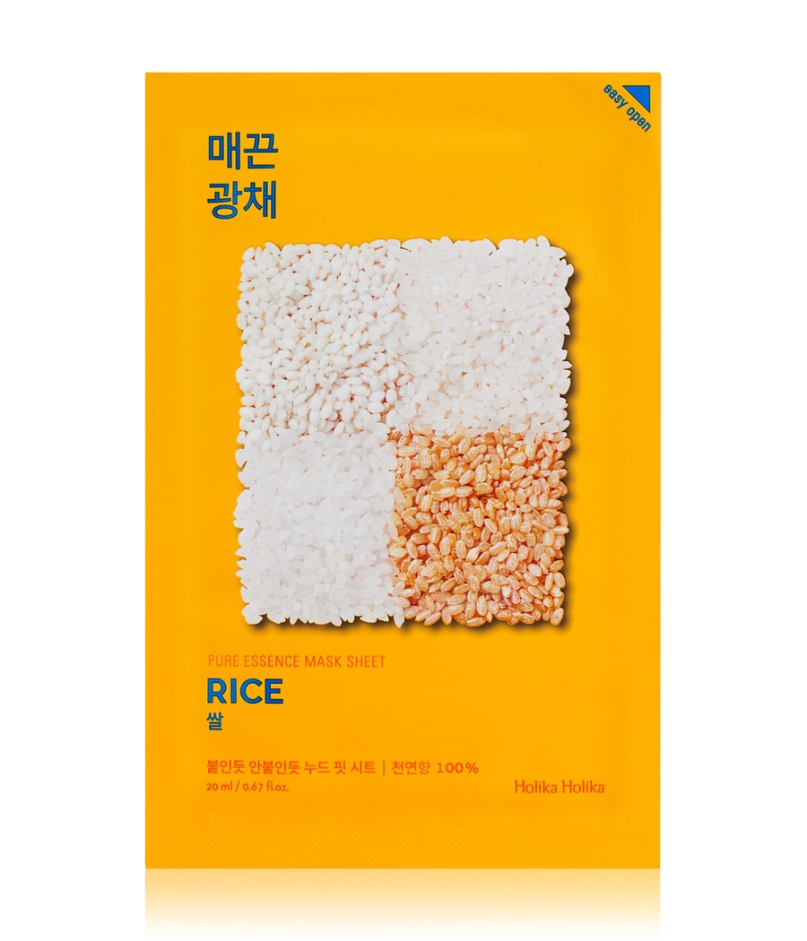 Тканевая маска HOLIKA HOLIKA Pure Essence Mask Sheet - Rice, 23 ml
Тканевая маска HOLIKA HOLIKA Pure Essence Mask Sheet - Rice, 23 ml