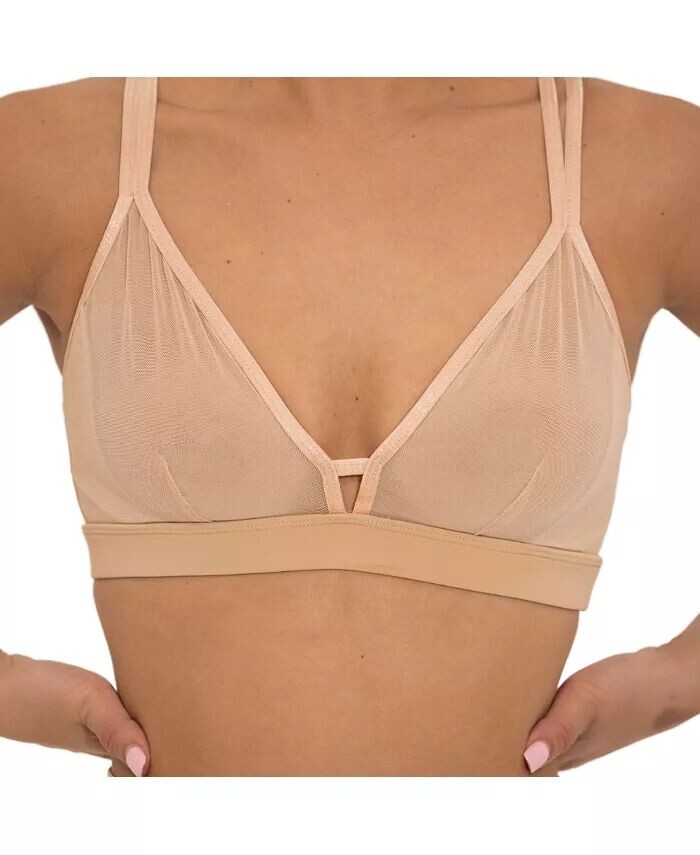 Бюстгальтер-борцовка большого размера Nude Shade Wireless Comfort Mesh Naked Rebellion, желтый
Бюстгальтер-борцовка большого размера Nude Shade Wireless Comfort Mesh Naked Rebellion, желтый