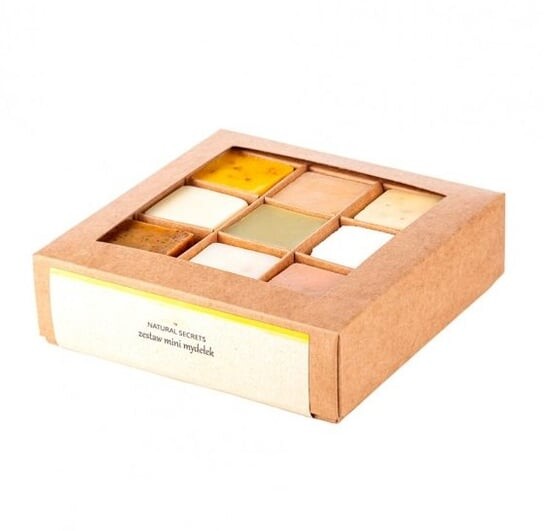 Набор мини-мыла в подарок, 9 шт. Natural Secrets
Набор мини-мыла в подарок, 9 шт. Natural Secrets