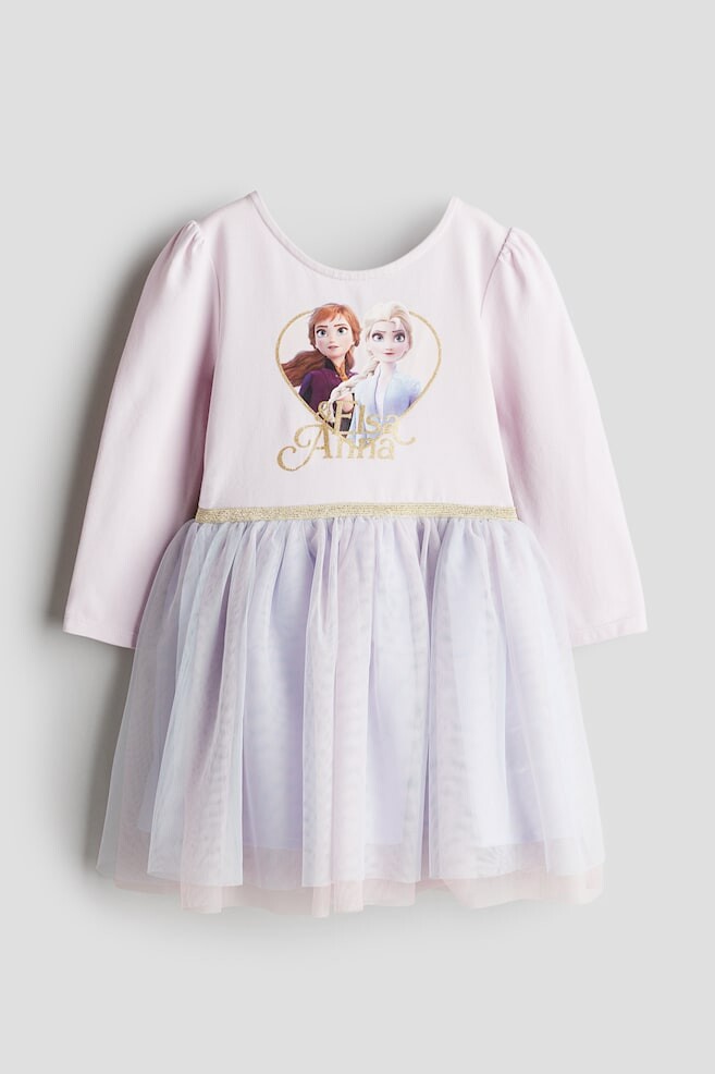 Платье с принтом и тюлевой юбкой H&M, розовый
Платье с принтом и тюлевой юбкой H&M, розовый