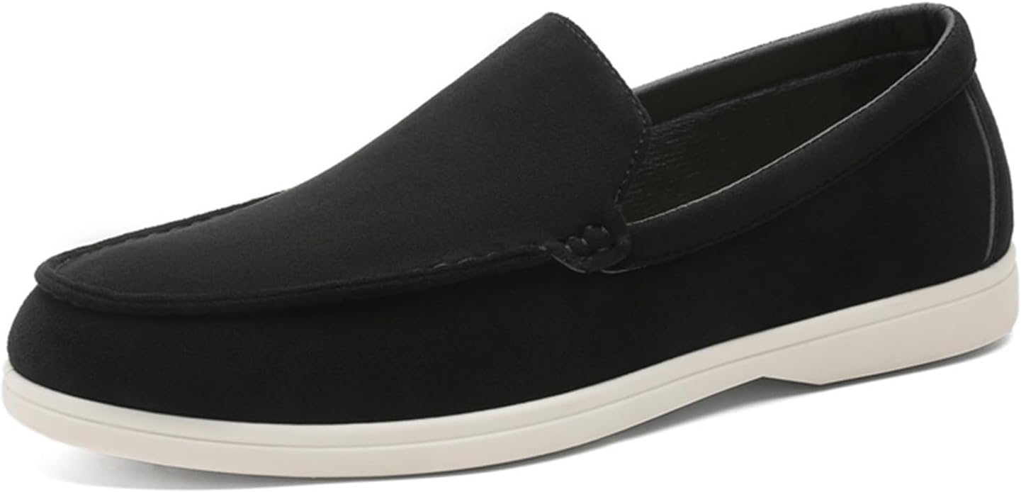 Мужские повседневные замшевые кожаные туфли Классические легкие мягкие слипоны-лоферы для мужчин Generic, черный
Мужские повседневные замшевые кожаные туфли Классические легкие мягкие слипоны-лоферы для мужчин Generic, черный