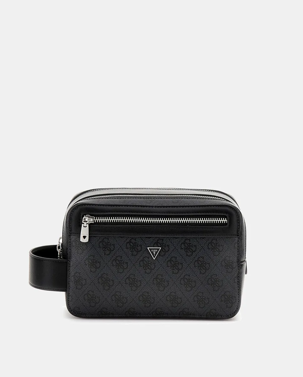 Большая мужская косметичка с двойной молнией Guess, черный
Большая мужская косметичка с двойной молнией Guess, черный
