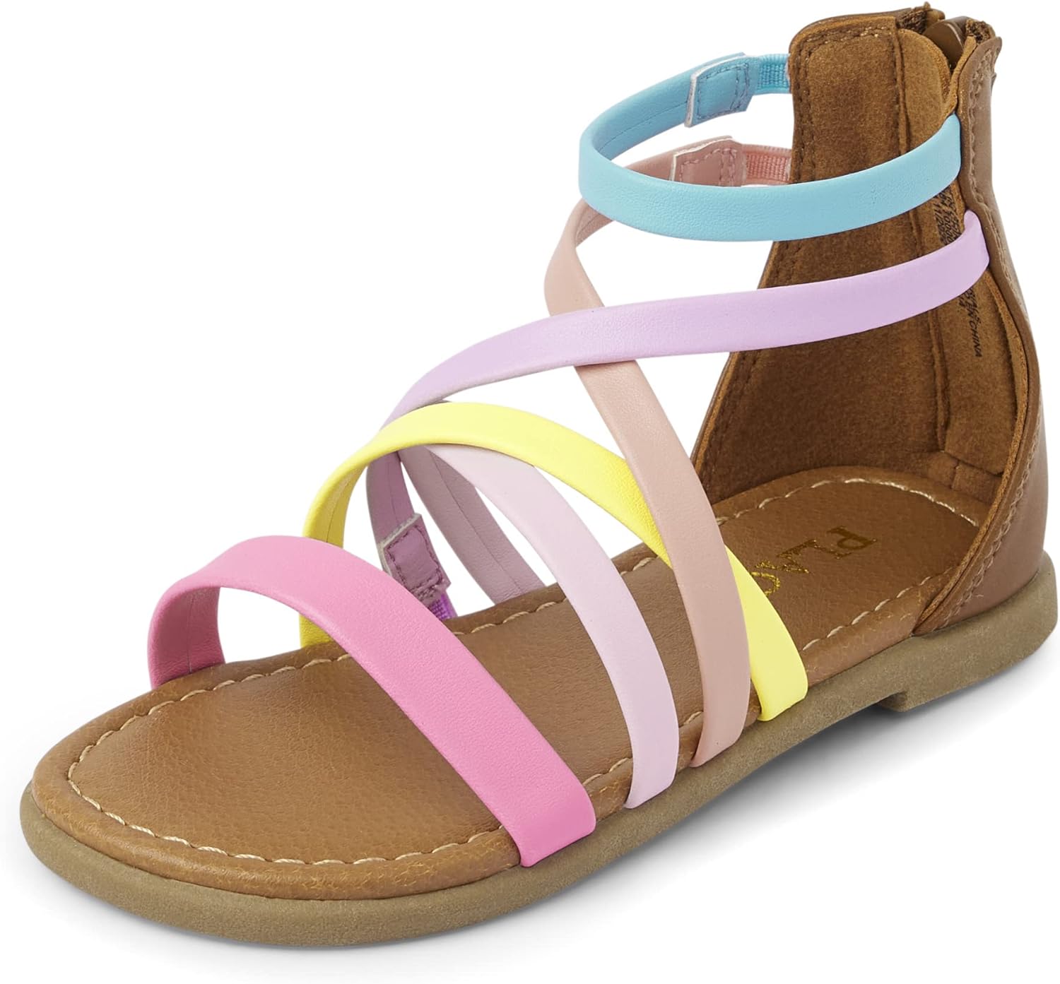 Сандалии-гладиаторы для девочек младшего возраста и малышей от The Children's Place, Pastel Multi
Сандалии-гладиаторы для девочек младшего возраста и малышей от The Children's Place, Pastel Multi