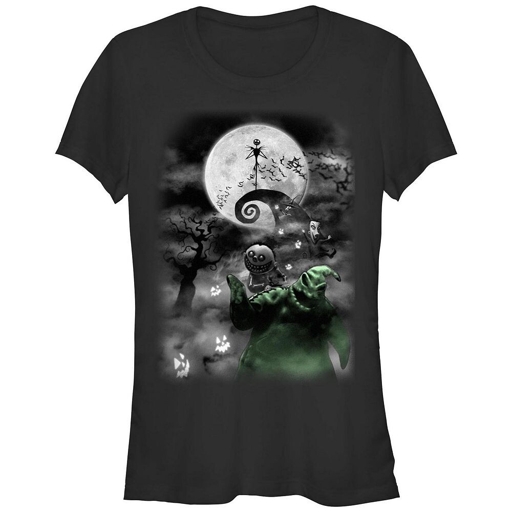 Детская приталенная футболка с рисунком «Кошмар перед Рождеством» Disney's Scary Night, черный
Детская приталенная футболка с рисунком «Кошмар перед Рождеством» Disney's Scary Night, черный