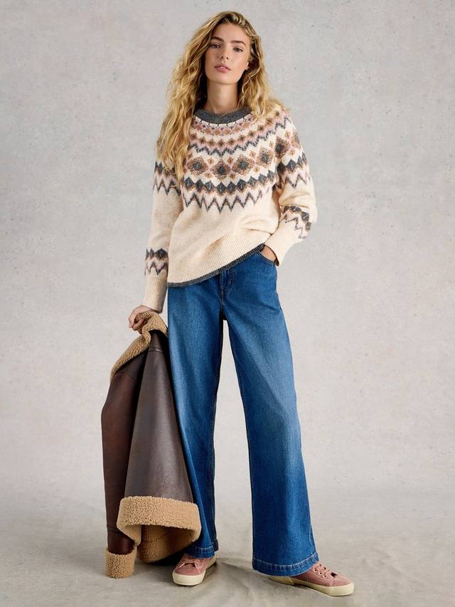 Свитер Arctic Fair Isle White Stuff, Natural/Multi
Свитер Arctic Fair Isle White Stuff, Natural/Multi