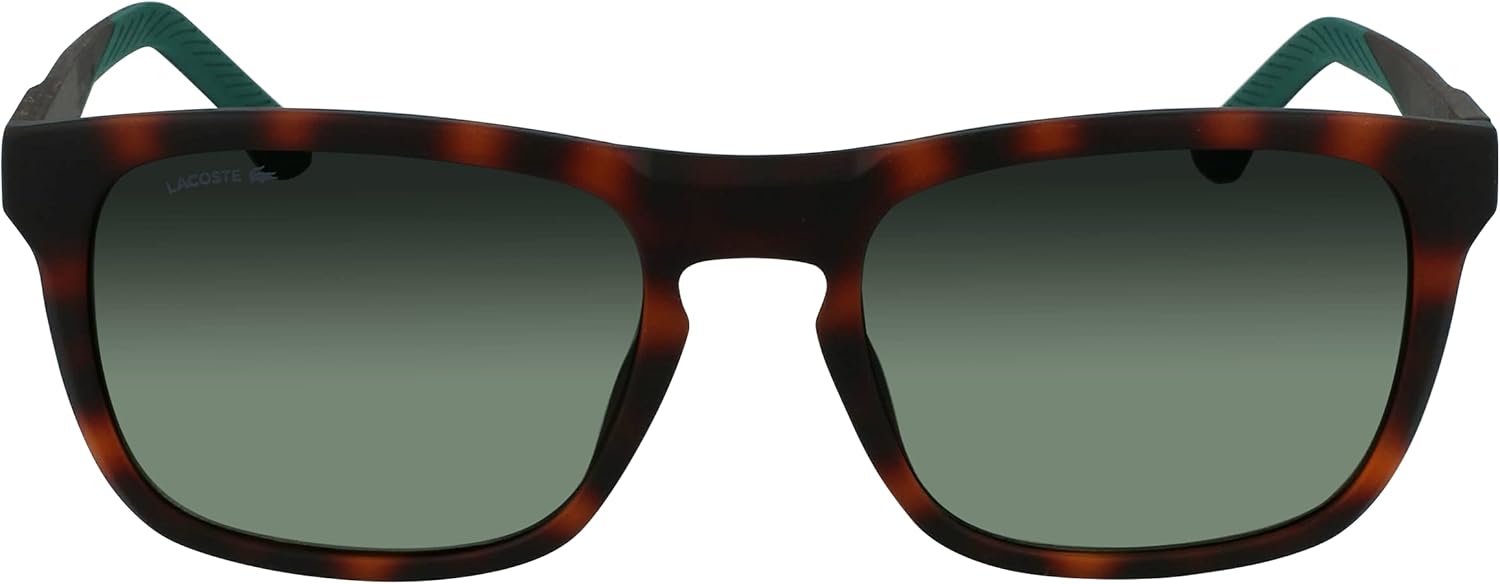 Lacoste мужские L956s прямоугольные солнцезащитные очки, Matte Havana
Lacoste мужские L956s прямоугольные солнцезащитные очки, Matte Havana