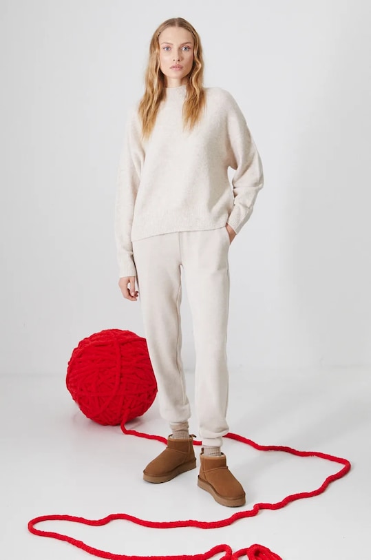 Свитер с добавлением шерсти Medicine, бежевый
Свитер с добавлением шерсти Medicine, бежевый