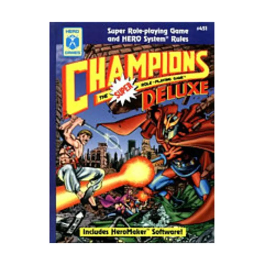 Champions (Deluxe, 4th Edition), Hero System & Champions (4th Edition), твердый переплет
Champions (Deluxe, 4th Edition), Hero System & Champions (4th Edition), твердый переплет