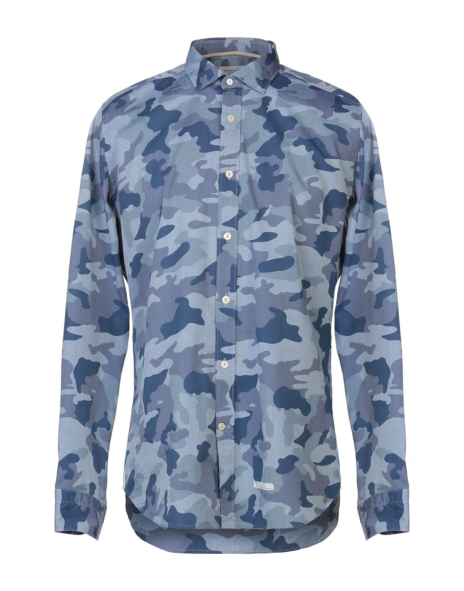 Рубашка Tintoria Mattei 954, серо-синий
Рубашка Tintoria Mattei 954, серо-синий