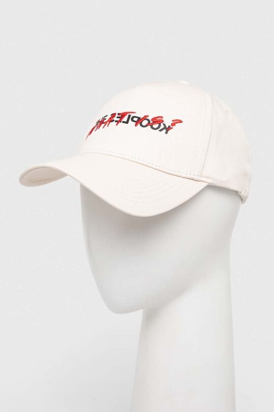 Хлопковая бейсболка The Kooples, бежевый
Хлопковая бейсболка The Kooples, бежевый