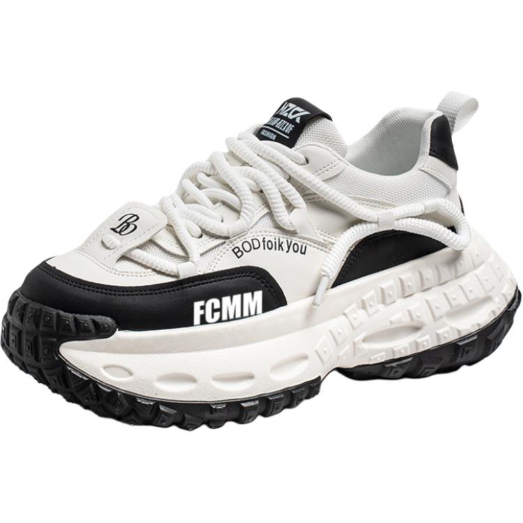 Дышащие увеличивающие рост детские повседневные кроссовки для подростков FCMM, белый/черный
Дышащие увеличивающие рост детские повседневные кроссовки для подростков FCMM, белый/черный