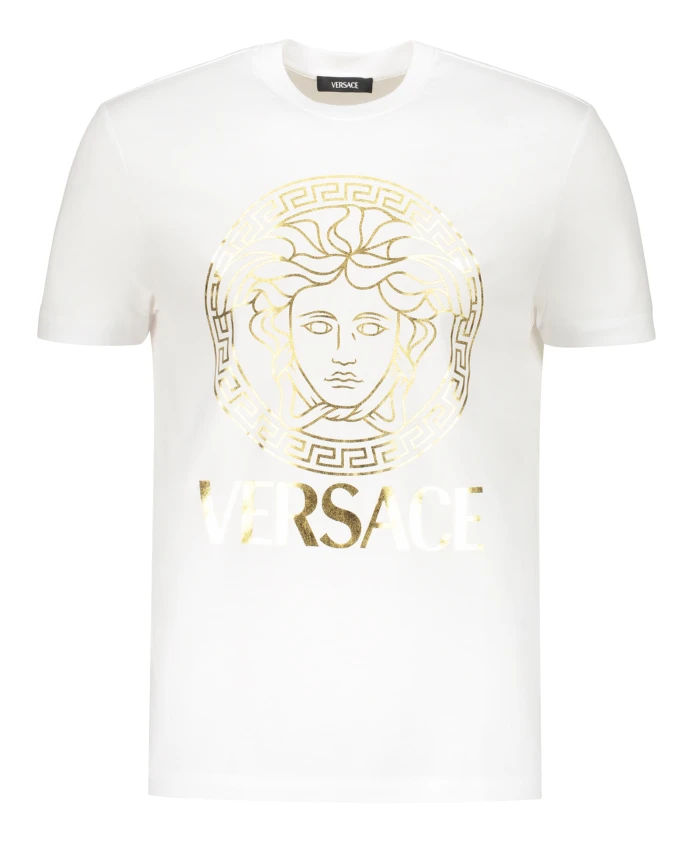 Футболка с логотипом Versace, белый
Футболка с логотипом Versace, белый